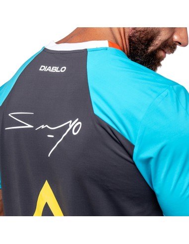 Camiseta Siux Diablo Sanyo Oficial FW24 |SIUX |Roupa de padel