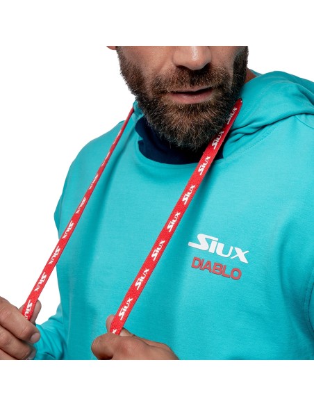 Sudadera con Capucha Siux Diablo Sanyo FW24 |SIUX |Ropa de pádel