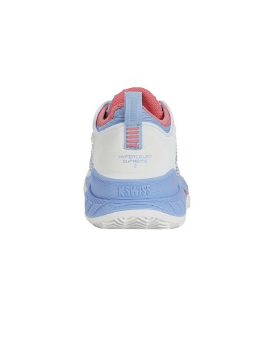 Kswiss Hypercourt Supreme 2 HB 99072178 BLANC FEMME |K SWISS |Chaussures de padel