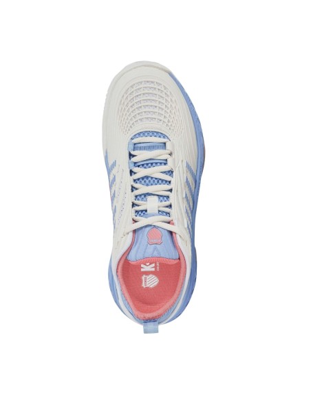 Kswiss Hypercourt Supreme 2 HB 99072178 BLANC FEMME |K SWISS |Chaussures de padel Kswiss Hypercourt Supreme 2 HB 99072178 BLANC FEMME |K SWISS |Chaussures de padel
