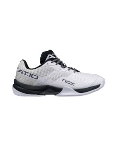 Nox At10 Blanc Noir Calat10Whbl |NOX |Chaussures de padel
