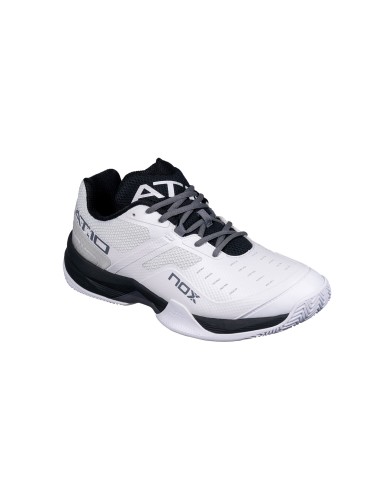 Nox At10 Blanc Noir Calat10Whbl |NOX |Chaussures de padel