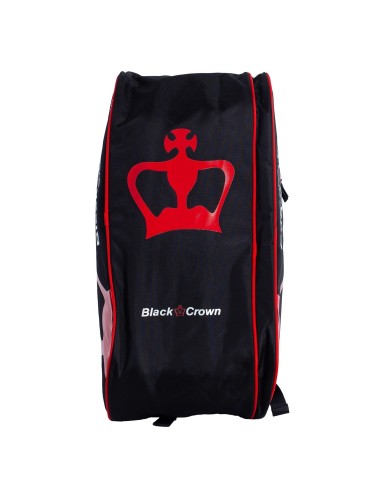 Padel Bag Black Crown Ultimate Series V2 Black Red A001837.A23.1 |BLACK CROWN |Paddle accessories