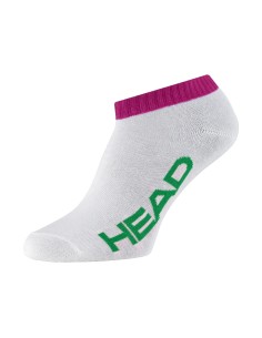 Calzini Head 1P Sneaker Rosa Verde |HEAD |Abbigliamento da padel