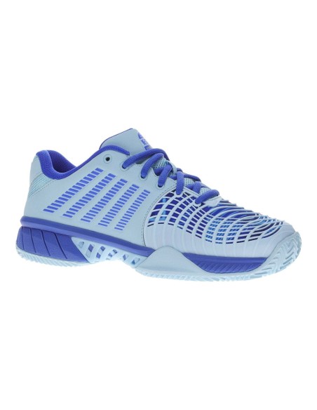 Kswiss Express Light 3 HB Padel 98900487 AZUL CLARO MULHER |K SWISS |Sapatilhas de padel Kswiss Express Light 3 HB Padel 98900487 AZUL CLARO MULHER |K SWISS |Sapatilhas de padel