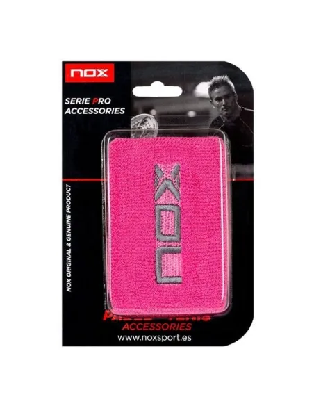Wristband Nox Blister Pink 2 Pcs Muñrosa2Ud |NOX |Paddle accessories
