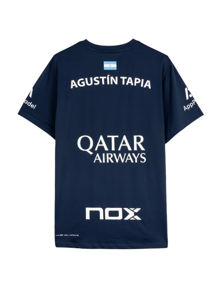 NOX SPONSORISE LE T-SHIRT AT10 T24CASPATWH |NOX |Vêtements de padel