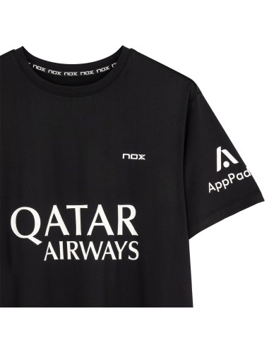 NOX SPONSORISE LE T-SHIRT AT10 T24CASPATWH |NOX |Vêtements de padel