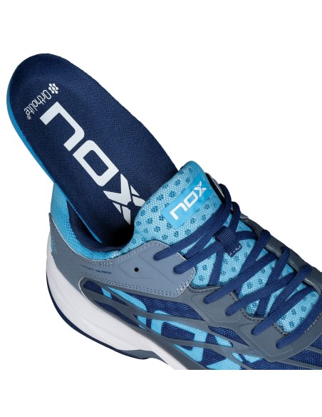 Nox At10 Lux Calatluxstbb Bleu |NOX |Chaussures de padel