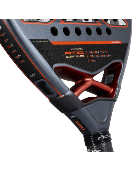 Nox At10 Genius 18K Alum By Agustin Tapia 2025 |NOX |Raquettes de padel Nox At10 Genius 18K Alum By Agustin Tapia 2025 |NOX |Raquettes de padel
