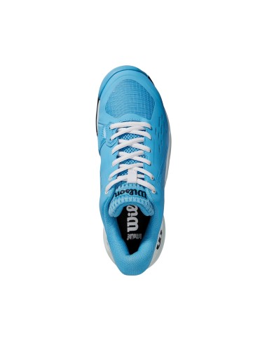 Wilson Rush Pro Ace Clay Bleu Femme Wrs333110 |WILSON |Chaussures de padel