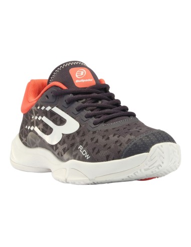 Bullpadel Flow 24I Ck66006037 Gris Oscuro/Naranja Mujer |BULLPADEL |Scarpe da padel