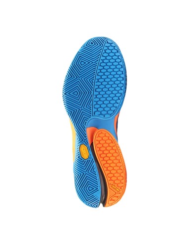 Bullpadel Hack Vibram 24I Ck58001000 Azul Laranja |BULLPADEL |Sapatilhas de padel
