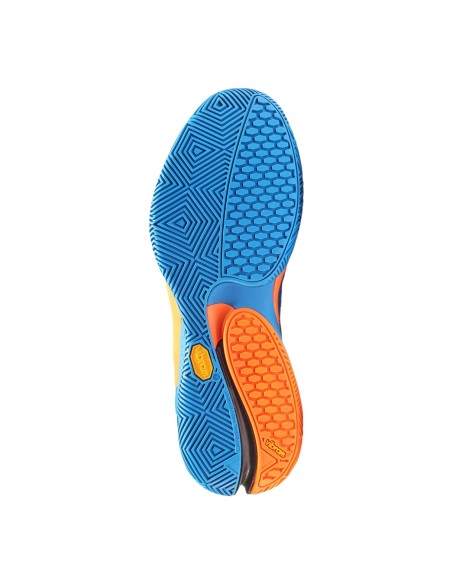 Bullpadel Hack Vibram 24I Ck58001000 Azul Laranja |BULLPADEL |Sapatilhas de padel