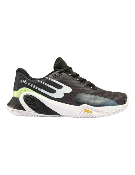 Bullpadel Hack Vibram 24I Ck58005014 Negro Verde |BULLPADEL |Chaussures de padel Bullpadel Hack Vibram 24I Ck58005014 Negro Verde |BULLPADEL |Chaussures de padel