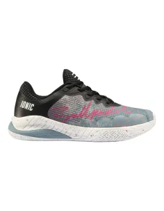 Bullpadel Ionic W 24I Ck67005002 Nero/Grigio Chiaro Donna |BULLPADEL |Scarpe da padel