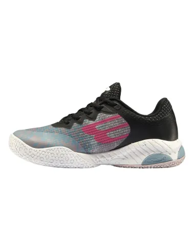 Bullpadel Ionic W 24I Ck67005002 Noir/Gris Clair Femme |BULLPADEL |Chaussures de padel