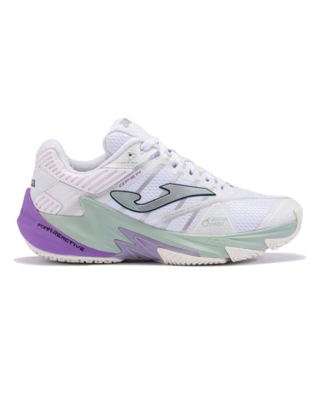 Joma Open Lady 2402 Toplw2402Om Blanc Femme |JOMA |Chaussures de padel