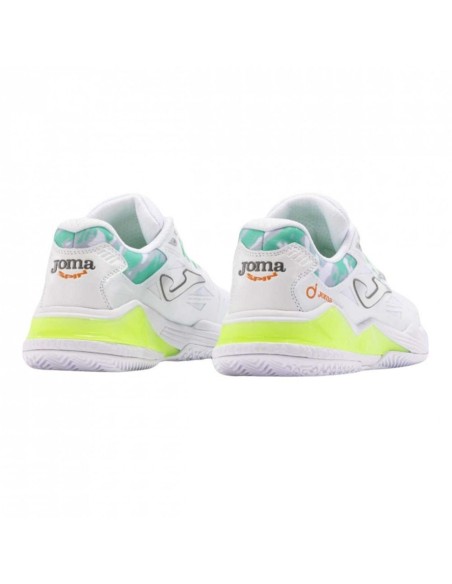 Joma Spin Lady 2402 Tspilw2402Om Blanco Verde Mujer |JOMA |Zapatillas de pádel