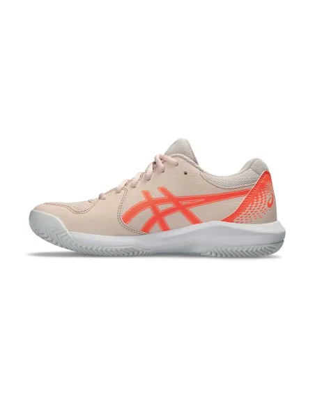Asics Gel-Dedicate 8 Clay 1042A255-700 Arancione Donna |ASICS |Scarpe da padel