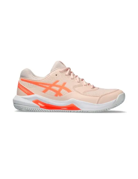 Asics Gel-Dedicate 8 Clay 1042A255-700 Arancione Donna |ASICS |Scarpe da padel