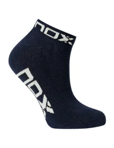 Socks Ankle Nox Blue White Logo Woman |NOX |Padel clothing