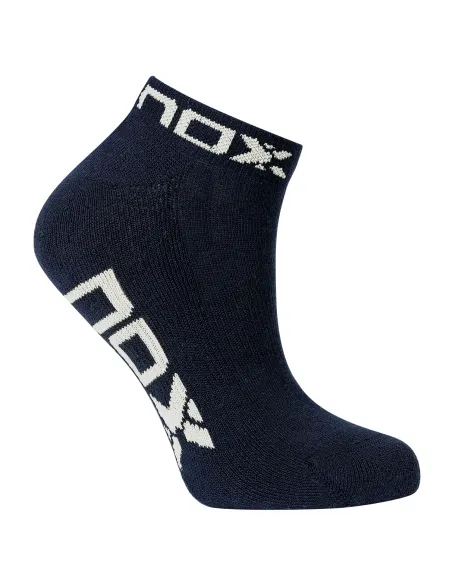 Socks Ankle Nox Blue White Logo Woman |NOX |Padel clothing Socks Ankle Nox Blue White Logo Woman |NOX |Padel clothing