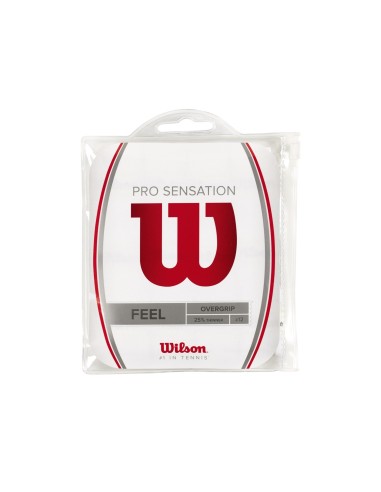Overgrip Wilson Pro Sensation Bianco |WILSON |Accessori per padel