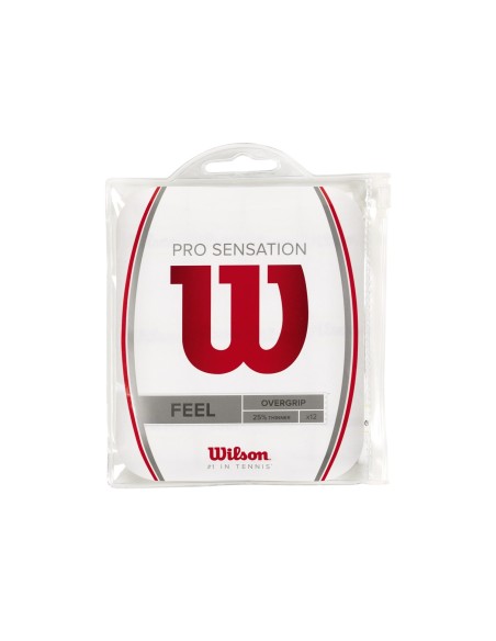 Overgrip Wilson Pro Sensation White |WILSON |Paddle accessories Overgrip Wilson Pro Sensation White |WILSON |Paddle accessories