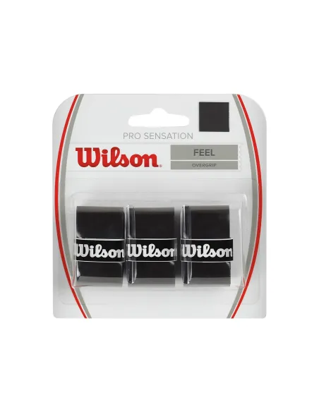 Overgrip Wilson Pro Sensation Wrz4010Bk Black |WILSON |Paddle accessories