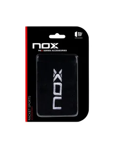Boîte 6 Pcs - Blister (2 Pcs) Poignetière Nox Noir Logo Blanc