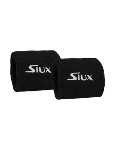 Pack of 2 Black Terry Wristbands