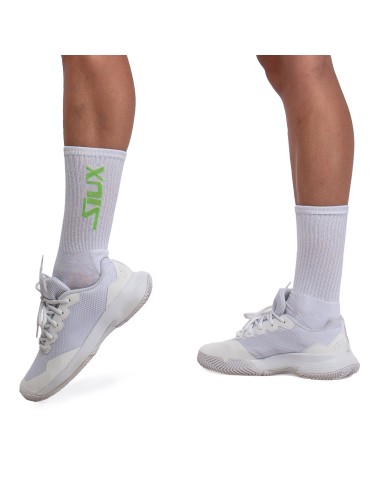 PACK 2 CALCETINES SIUX LARGOS REVEAL - PURPLE + WHITE |SIUX |Abbigliamento da padel