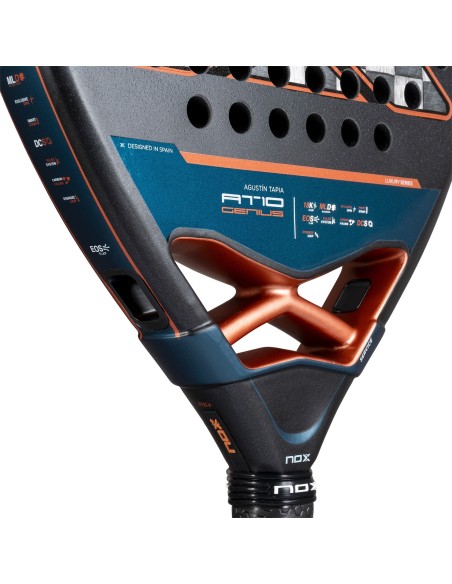 Nox At10 Genius Attack 18K Alum By Agustin Tapia 2025 |NOX |Palas de pádel Nox At10 Genius Attack 18K Alum By Agustin Tapia 2025 |NOX |Palas de pádel