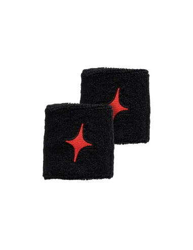 Blister (2 Pcs.) Poignetière Starvie Noire Star Rouge |STAR VIE |Accessoires de pagaie