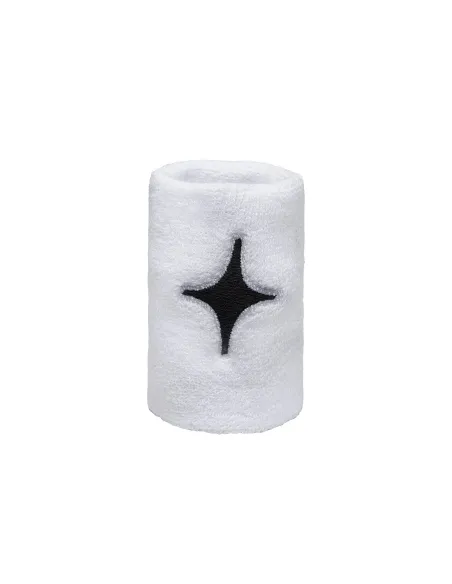 Blister (1 Unit) Starvie White Wristband Star Black |STAR VIE |Paddle accessories