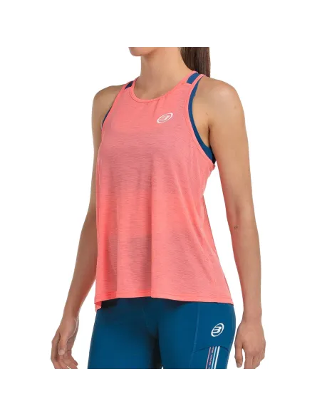 T-SHIRT TANQUE FEMININO BULLPADEL DALENA 711 CHICLE |BULLPADEL |Roupa de padel