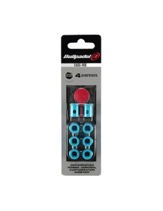 Blister (4 Uds) Antivibrador Ease Vibe Bullpadel Azul Celeste |BULLPADEL |Complementos pádel