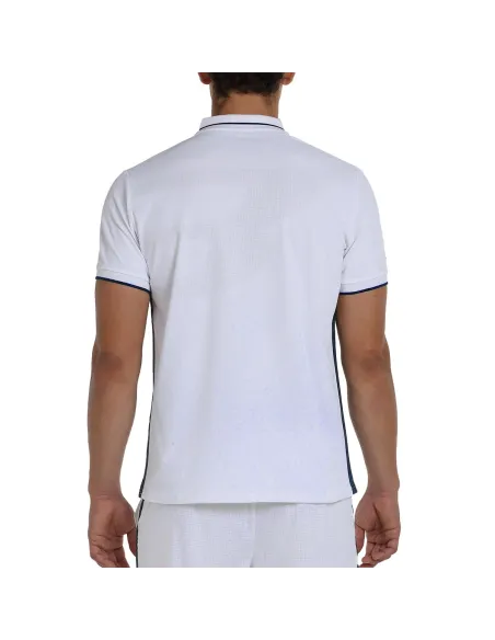 BULLPADEL LEIRO 25V 012 WHITE POLO SHIRT |BULLPADEL |Padel clothing