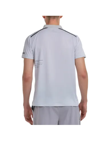 CAMISA POLO BULLPADEL MIRAC 090 CINZA PÉROLA |BULLPADEL |Roupa de padel