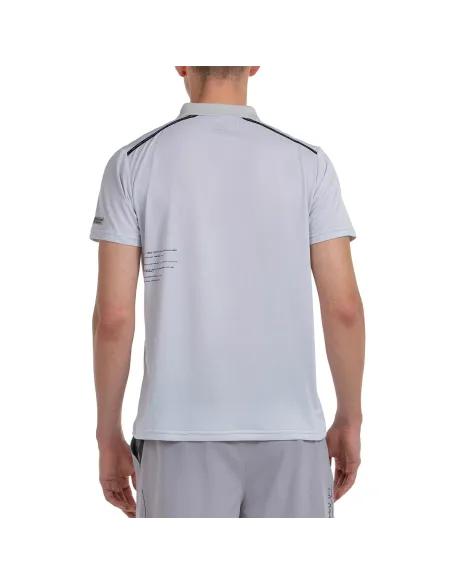 CAMISA POLO BULLPADEL MIRAC 090 CINZA PÉROLA |BULLPADEL |Roupa de padel