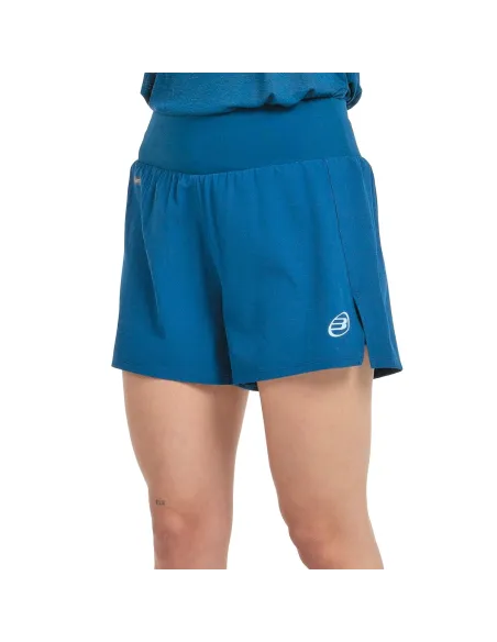 BULLPADEL WOMEN'S POLYESTER SHORTS DICTIO 031 INK BLUE |BULLPADEL |Padel clothing