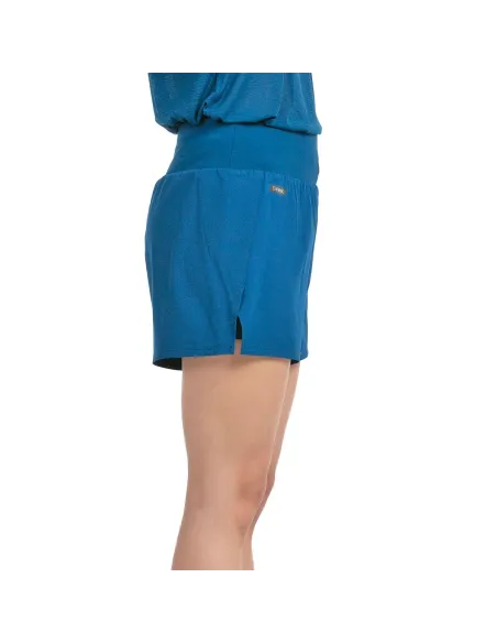 CALÇÕES DE POLIÉSTER FEMININO BULLPADEL DICTIO 031 TINTA AZUL |BULLPADEL |Roupa de padel CALÇÕES DE POLIÉSTER FEMININO BULLPADEL DICTIO 031 TINTA AZUL |BULLPADEL |Roupa de padel
