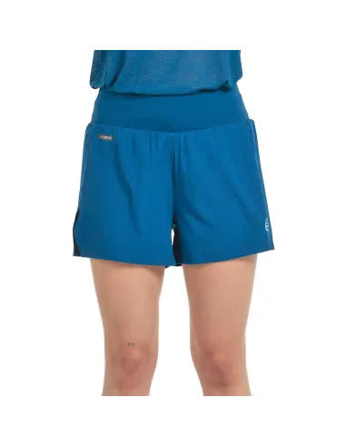 CALÇÕES DE POLIÉSTER FEMININO BULLPADEL DICTIO 031 TINTA AZUL |BULLPADEL |Roupa de padel