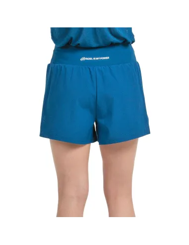 CALÇÕES DE POLIÉSTER FEMININO BULLPADEL DICTIO 031 TINTA AZUL |BULLPADEL |Roupa de padel