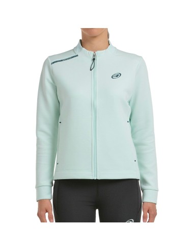 SWEAT-SHIRT BULLPADEL FEMME ACORE 066 VERT D'EAU |BULLPADEL |Vêtements de padel