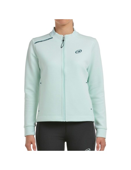 FELPA BULLPADEL DONNA ACORE 066 VERDE ACQUA |BULLPADEL |Abbigliamento da padel FELPA BULLPADEL DONNA ACORE 066 VERDE ACQUA |BULLPADEL |Abbigliamento da padel