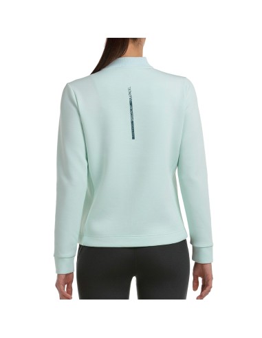 SWEAT-SHIRT BULLPADEL FEMME ACORE 066 VERT D'EAU |BULLPADEL |Vêtements de padel