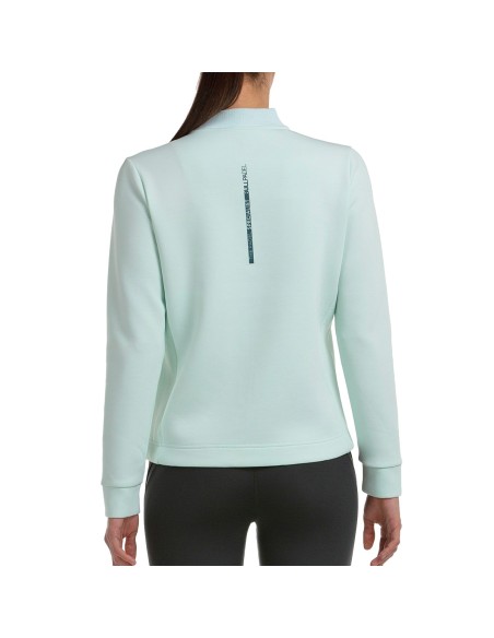 FELPA BULLPADEL DONNA ACORE 066 VERDE ACQUA |BULLPADEL |Abbigliamento da padel FELPA BULLPADEL DONNA ACORE 066 VERDE ACQUA |BULLPADEL |Abbigliamento da padel