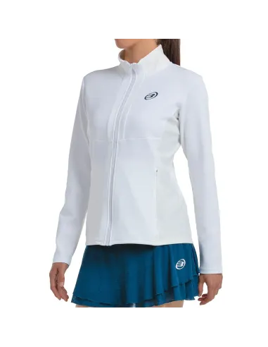 SWEAT-SHIRT FEMME BULLPADEL DESNA 012 BLANC |BULLPADEL |Vêtements de padel